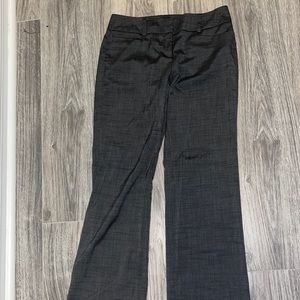 New York and company stretch grey slacks size 4 petite